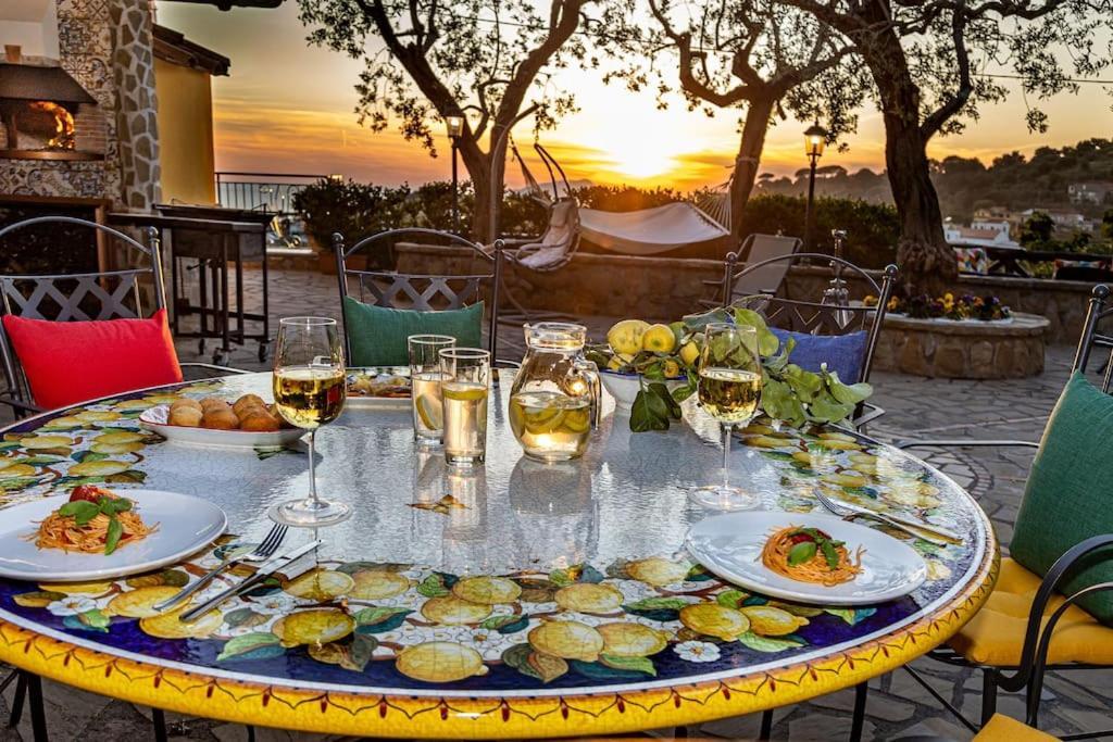 Casa La Cycas Villa Massa Lubrense Dış mekan fotoğraf